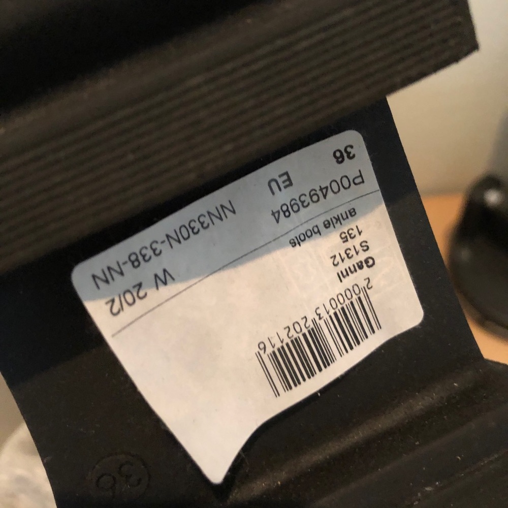 Leather Zip Ankle Boots - oyster gray, 21 fw - Picture 3 of 3